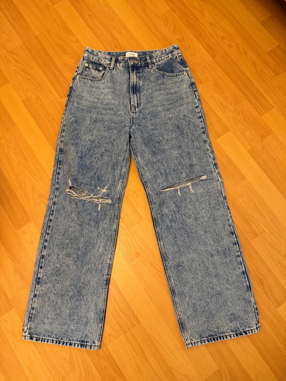 Bluivy acid wash Denim Jeans M